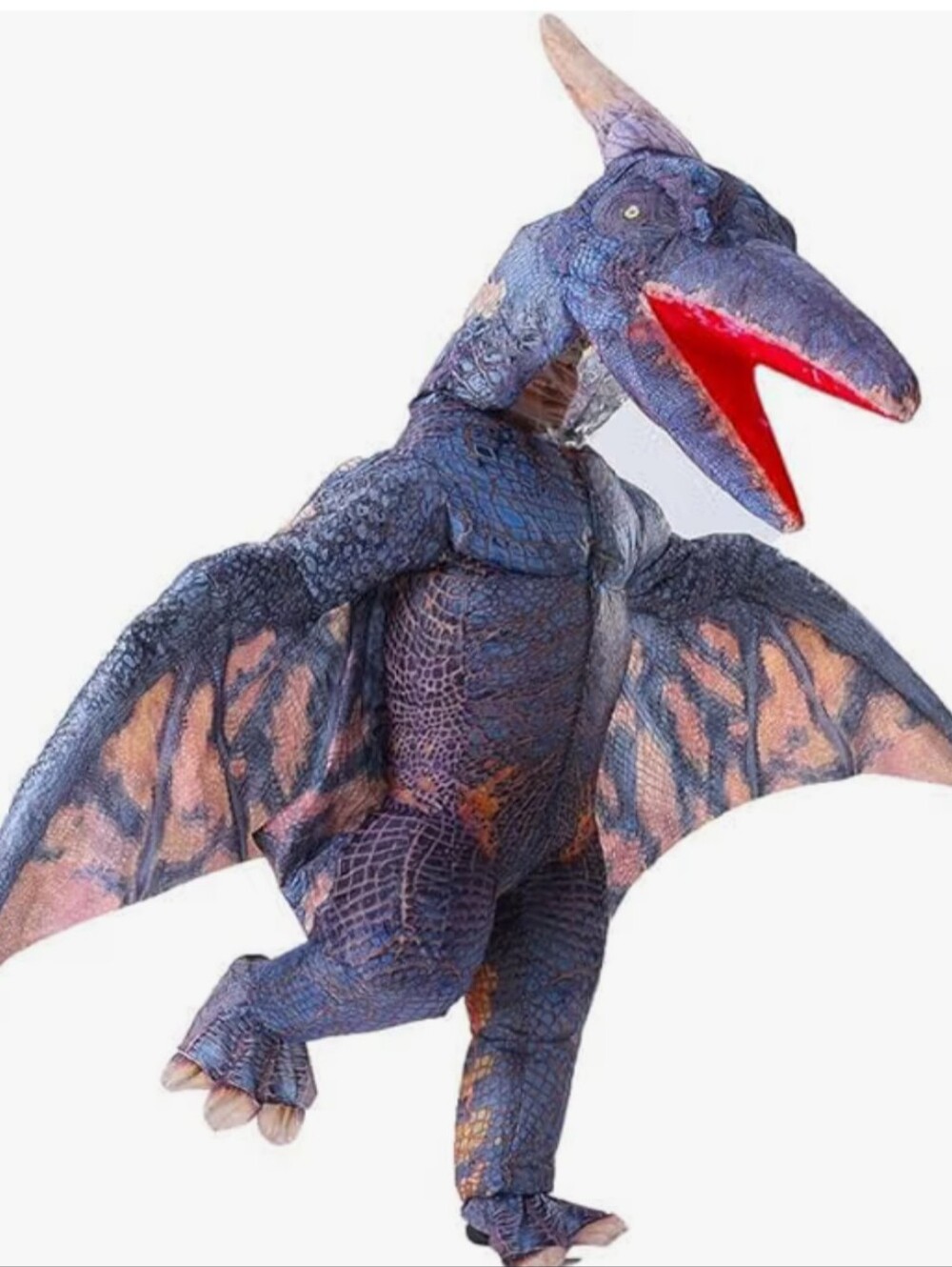Pterodactyl inflatable suit, Dinosaur Costume Adult for Halloween Costume Party - Picture 5 of 7